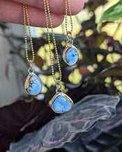 Load image into Gallery viewer, Golden Hills Turquoise Oval + Gold Filled Necklace