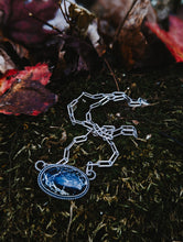 Load image into Gallery viewer, White Buffalo + Sterling Silver Necklace