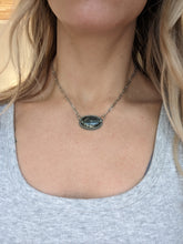 Load image into Gallery viewer, White Buffalo + Sterling Silver Necklace