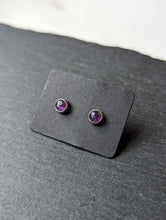 Load image into Gallery viewer, Simple Gemstone Studs