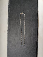 Load image into Gallery viewer, Sterling Silver Ball Chain Anklet (or Bracelet)