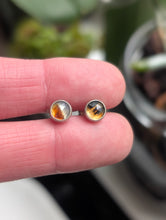 Load image into Gallery viewer, Montana Agate Stud Earrings