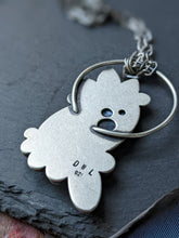 Load image into Gallery viewer, Turquoise + Lapis Lazuli + Onyx Sterling Silver Necklace