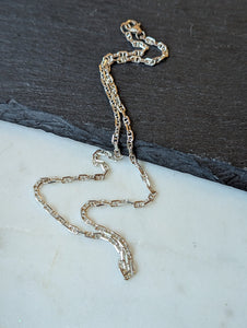 Sterling Silver and Gold Filled Chain Necklaces