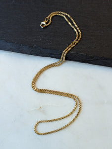 Sterling Silver and Gold Filled Chain Necklaces