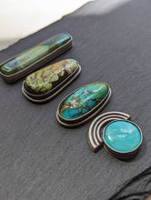 Load image into Gallery viewer, Turquoise + Sterling Silver Rings or Pendant - Made to Order
