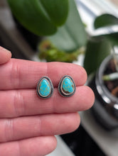 Load image into Gallery viewer, Royston Turquoise Stud Earrings
