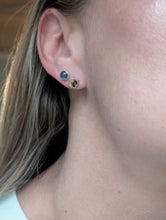 Load image into Gallery viewer, Montana Agate Stud Earrings
