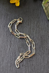 Sterling Silver and Gold Filled Chain Bracelets and Chain Rings